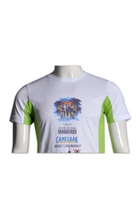 T532 訂造團體活動衫  設計環保tee款式   自製t-shirt專門店    白色 細節-1